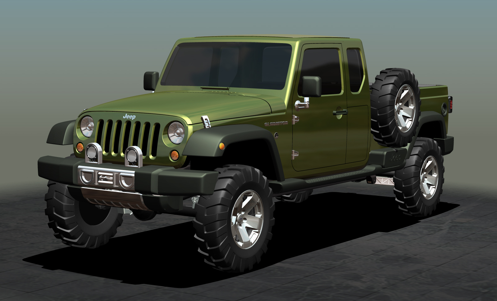 Jeep Gladiator: 7 фото